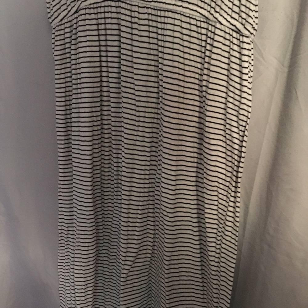 Sleeveless Dress Elastic Waist